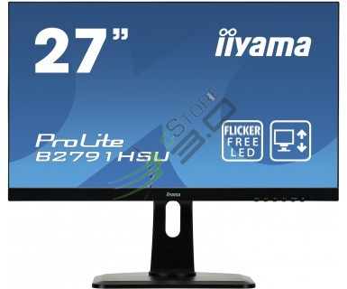 IIYAMA Monitor ProLite UltraSlim FlickerFree BlueLightReducer + FreeSync [ B2791HSU-B1]