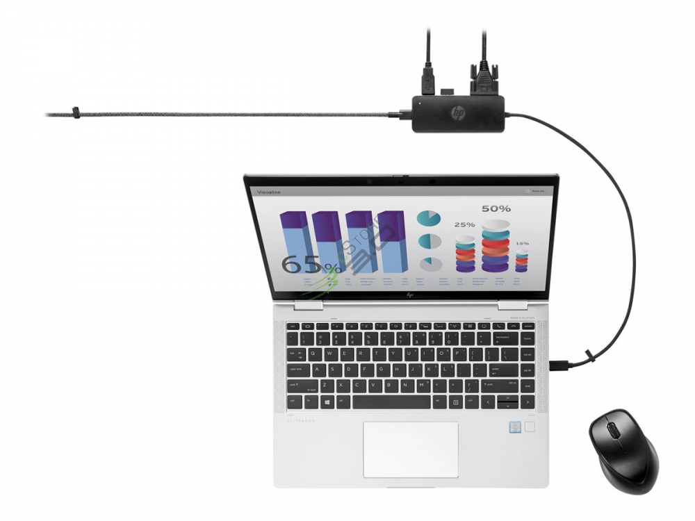 Koncentrator podróżny HP USB-C G2 [7PJ38AA]