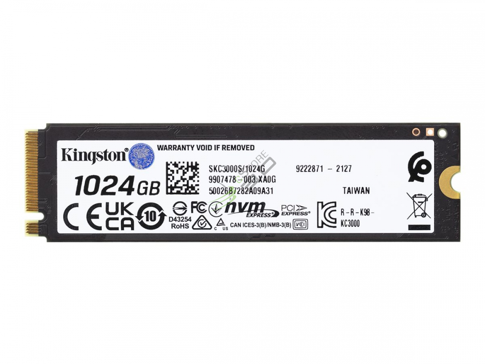 DYSK SSD Kingston KC3000 1024GB M.2 PCI-e [SKC3000S/1024G]