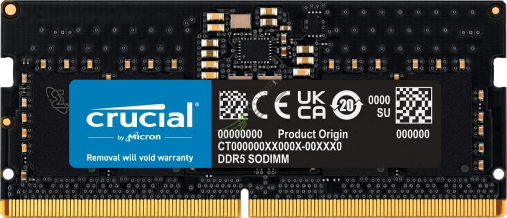 RAM DDR5 Crucial 8GB 5200Mhz CL42 [CT8G52C42S5]