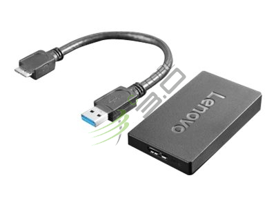 Lenovo - adapter USB 3.0 do DisplayPort [4X90J31021]