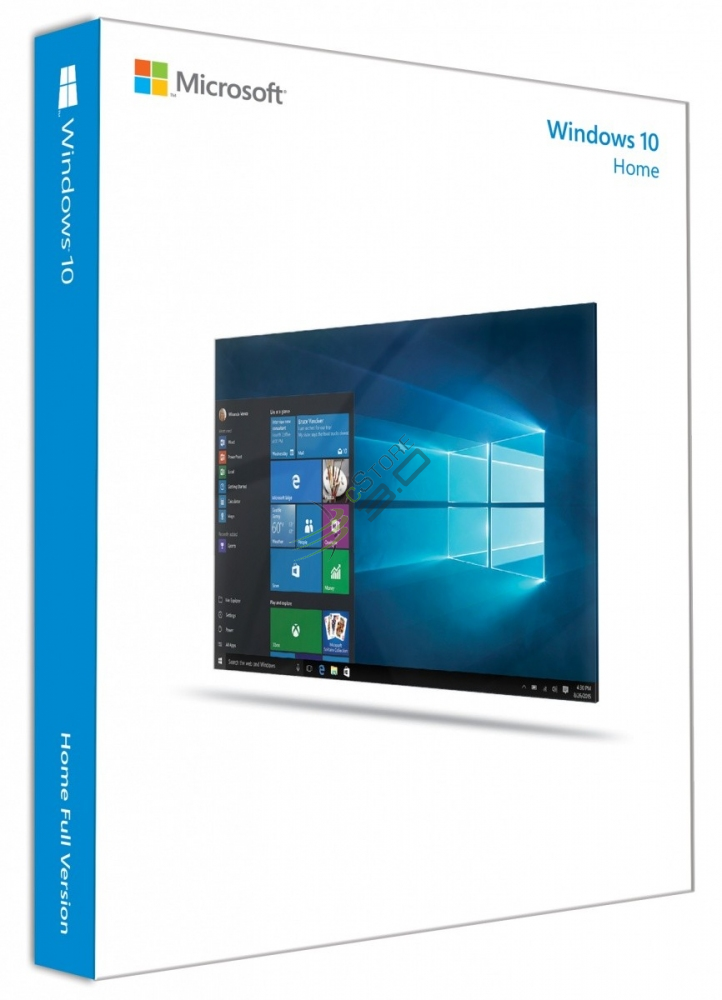 Microsoft Windows 10 Home PL BOX 32/64-bit [HAJ-00070]