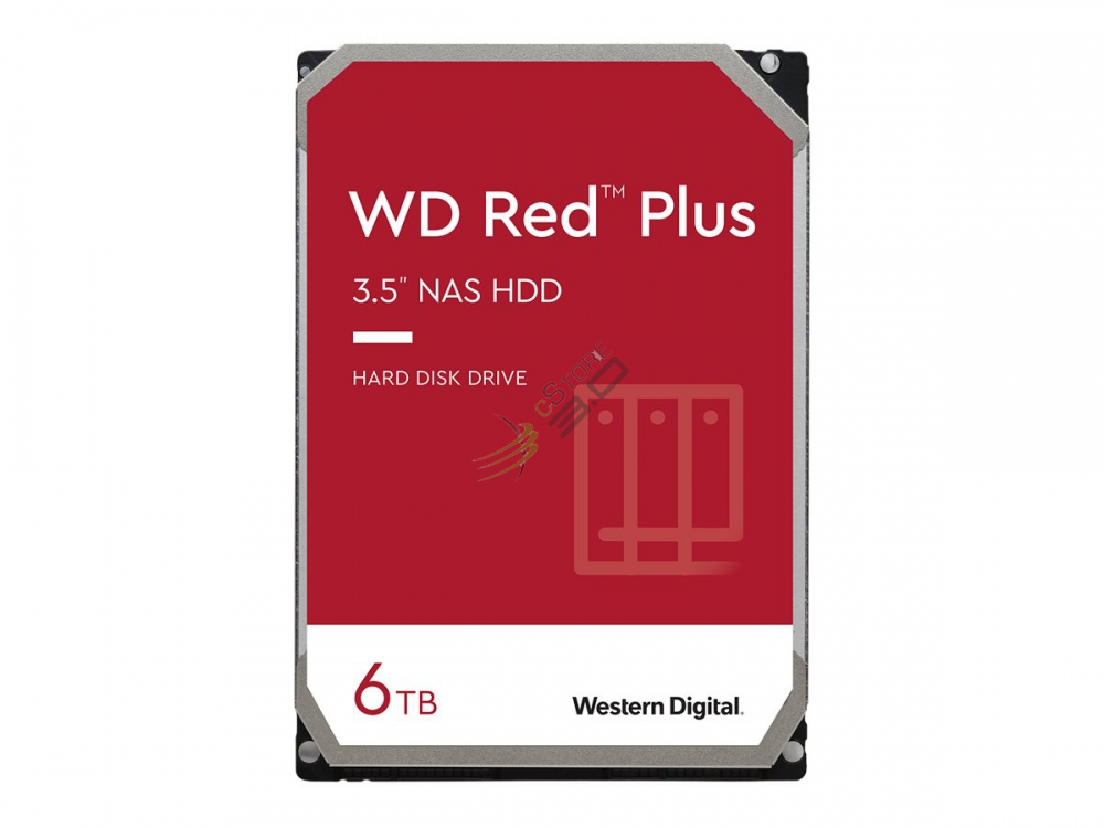 Western Digital WD Red Plus 6TB 3,5'' [WD60EFPX]