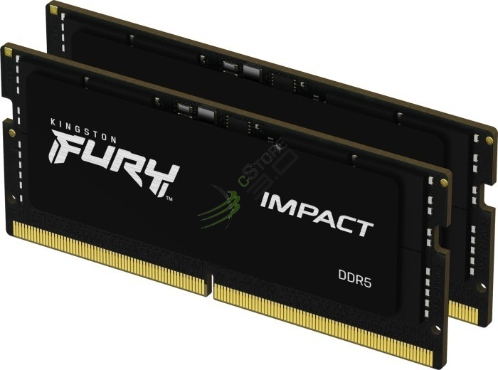 Kingston Pamięć DDR5 SODIMM Fury Impact 64GB(2*32GB)/4800 CL38 [KF548S38IBK2-64]