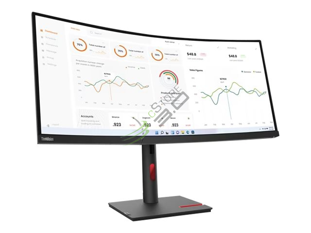 Monitor Lenovo ThinkVision T34w-30  with MC60 34