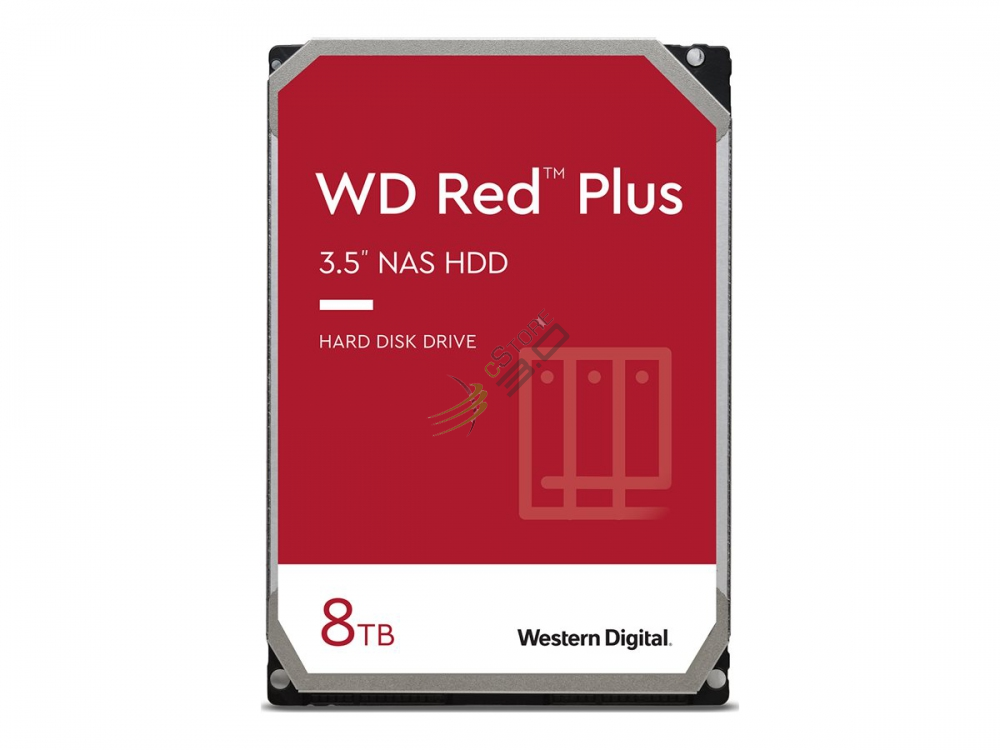 Western Digital WD Red Plus 8TB 3,5'' [WD80EFPX]