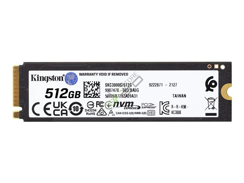 DYSK SSD Kingston KC3000 512GB M.2 PCI-e [SKC3000S/512G]