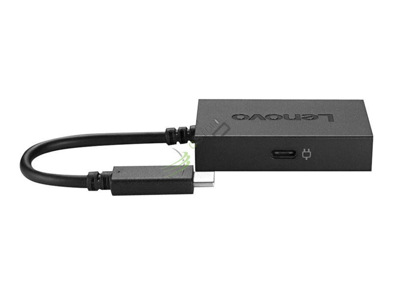 Lenovo - adapter USB-C do VGA + zasilanie [4X90K86568]