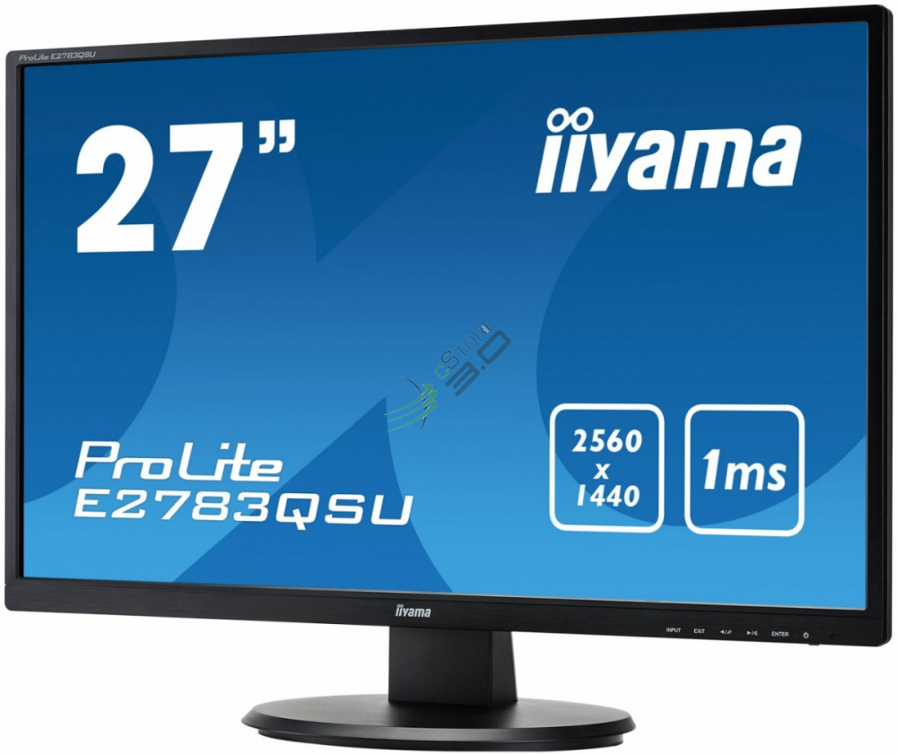 IIYAMA Monitor Prolite WQHD FLICKER FREE [E2783QSU-B1]